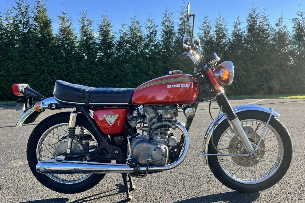 1970 Honda CB450 at No&nbsp;Reserve