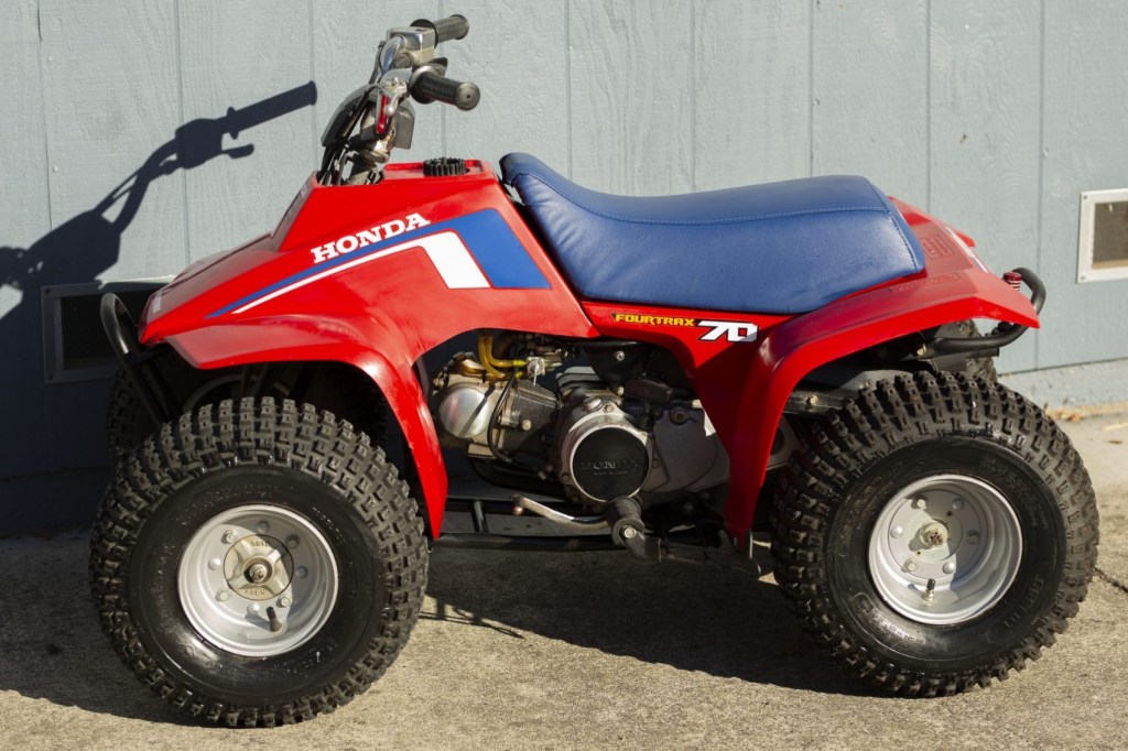 1986 Honda Fourtrax 70 at No&nbsp;Reserve