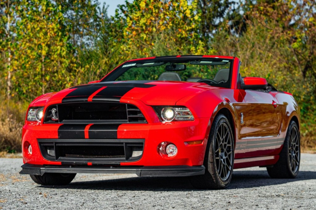 2,700-Mile 2014 Ford Mustang Shelby GT500&nbsp;Convertible