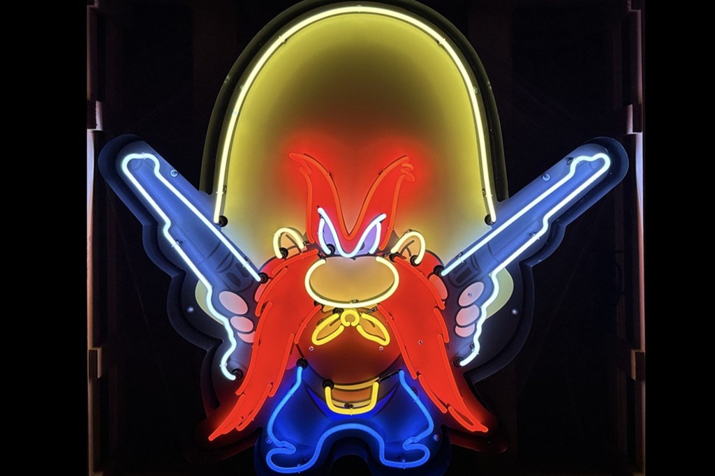 Yosemite Sam Neon Sign at No Reserve